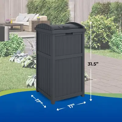 Suncast Trash Hideaway Refuse Container, View more