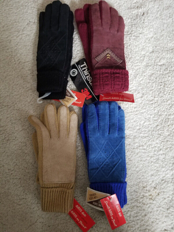 Brand New Genuine suede leather Gloves and Scarves in Women's - Tops & Outerwear in Peterborough - Image 2