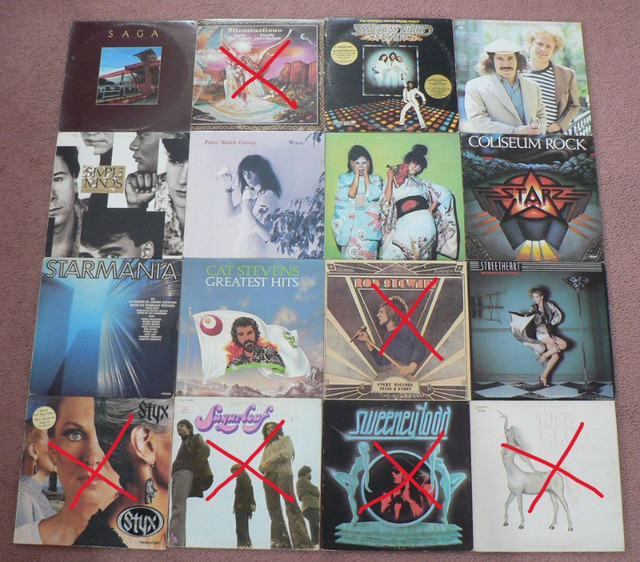 800 DISQUES VINYLES CLASSIC ROCK - HARD ROCK in CDs, DVDs & Blu-ray in Gatineau - Image 3