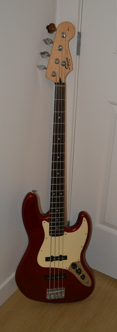 FENDER SQUIRE AFFINITY JAZZ BASS, View more