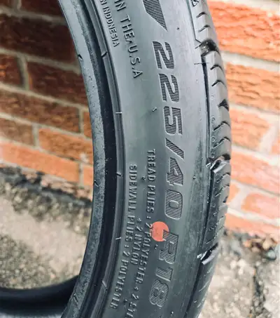 Single Tire 225/40/R18 B.F Goodrich Advantage 90% Tread, View more