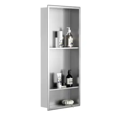 Bernkot Stainless Steel Shower Niche 30" X 12", View more