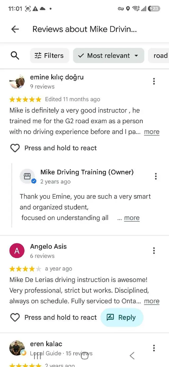MIKE DRIVING TRAINING529839823342151684