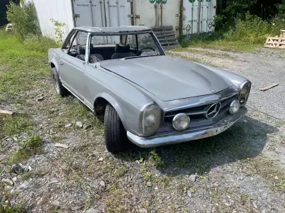 1970 Mercedes for sale Grey with blue interior, project car, needs restorations, does have a little...