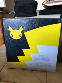 Pokémon celebrations elite trainer box Pokémon centre