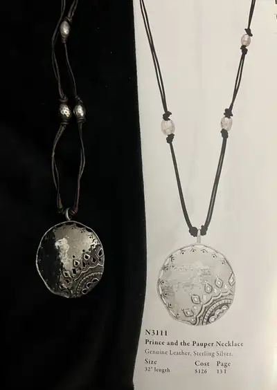 Former Silpada rep selling gently used or brand new jewelry. Each necklace has its own unique design...