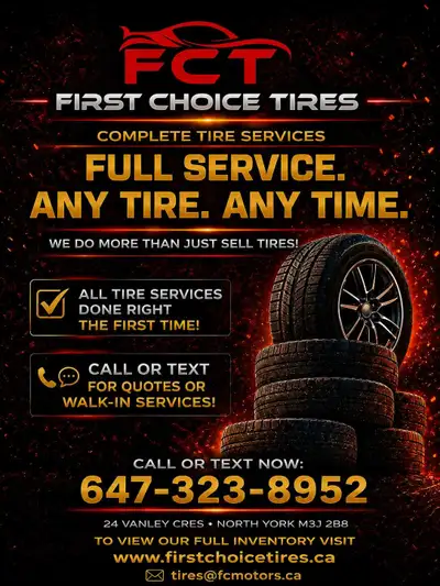 FULL TIRE SERVICE | Swaps, Repairs, Used Tires & More, View more