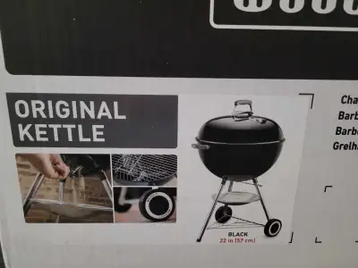 I'm selling a brand new, in-box Weber Original Kettle BBQ, perfect for all your grilling needs with...