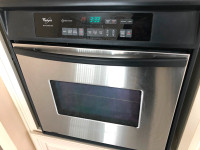 WHIRPOOL BUILD-IN OVEN, SELF CLEANING, STAINLESS-STEEL
