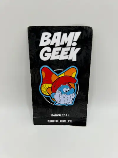 Brand new in protective sleeve. Never opened. Guaranteed mint condition. These enamel pins were only...