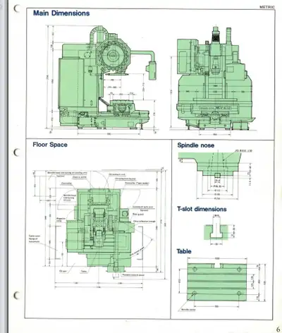 OKK MCV-410 Vertical Machining Center, View more