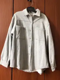 Urban Outfitters Gray Shirts Jacket 
