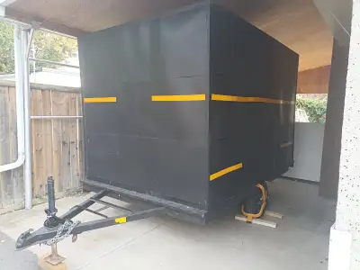 Selling a 6x10 ft homebuilt enclosed trailer. Has ownership in hand Composite deck floor (durable, w...