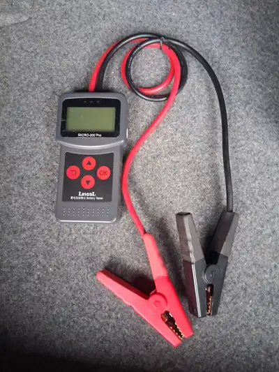 have all the original packaging, sells for ~$60 on Amazon, here is brief description: Car Battery Te...