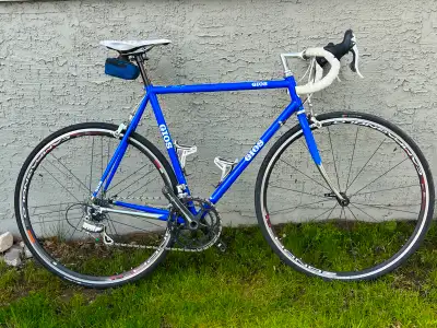 Upgraded Classic Steel 56cm Frame Italian Bicycle This exact frame was used by team Kelme in the Tou...