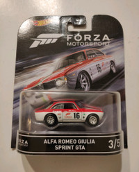 New Hot Wheels Forza Alfa Romeo Giulia Sprint GTA 1:64 diecast