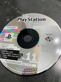 PlayStation demo disc No. 11, No. 12, No. 16 and No. 24