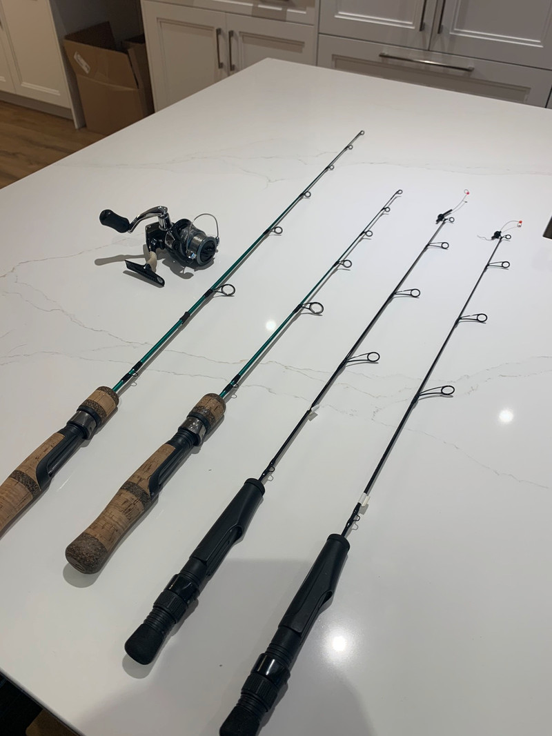 Ice fishing rods for sale  