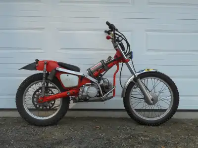 Honda Trials Motorcycle Custom built from 1967 Honda C65 Cub Converts to road legal and registered m...