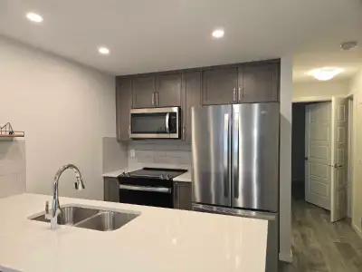 This is a 1-bedroom condo in Rockland Park community, having the natural landscape of the Bow River...