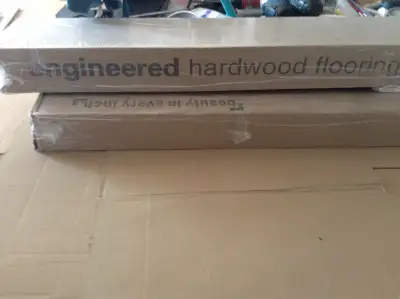 Coastline Gaviota Bay Hickory Engineered hardwood flooring. 35.8 sq. ft./box, 7 1/2"x 1/2"x RL. Sell...