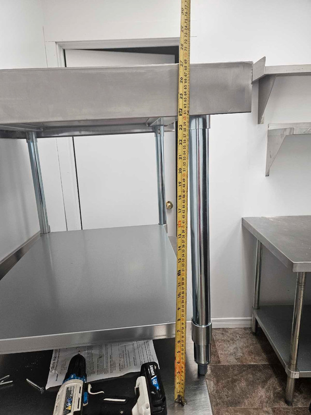 grill stainless steel table in Industrial Shelving & Racking in Grand Bend - Image 3