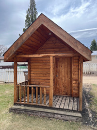 8’x14’ pinewood playhouse/bunkhouse.