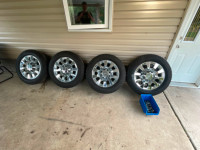 265-60-20 Denali rims and tires