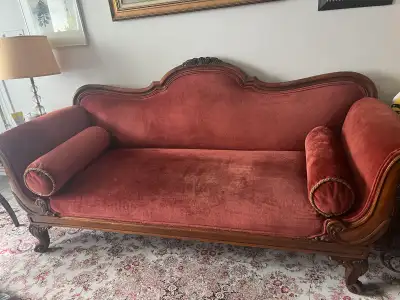 Wood couch, View more