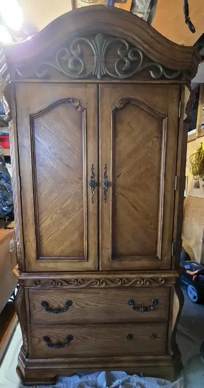 Wood Armoire, View more