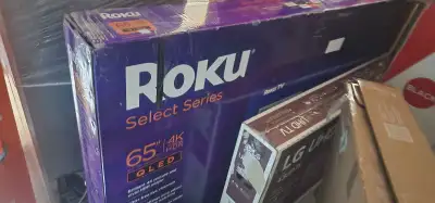 2025 -- Roku Select Series 65" 4K UHD HDR QLED Roku Smart TV, View more