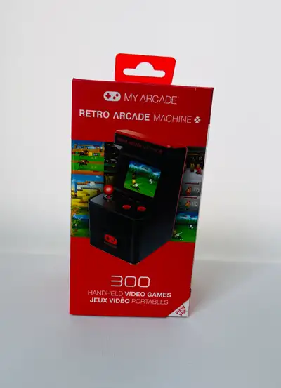 This unit is Brand New and Factory Sealed. It features 300 pre-loaded retro-style games, meaning you...