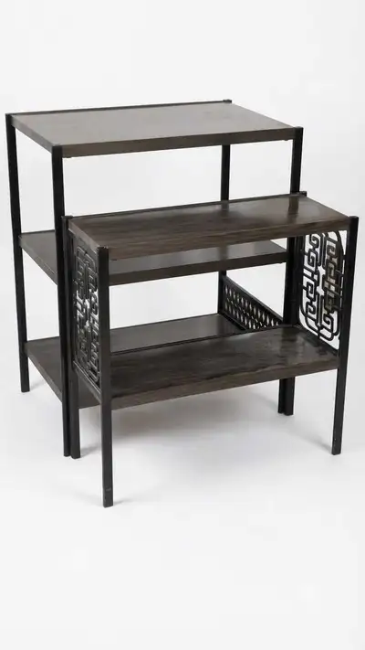 Étagère de rangement avec motifs décoratifs, View more