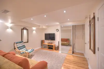 1 bedroom basement apartment with separate side entrance in detached house at Temperanceville Locati...
