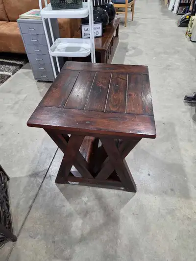 Solid Wooden End Table, View more