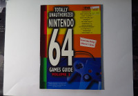 Totally Unauthorized Nintendo 64 Games Guide #3 Bradygames 1998