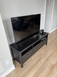 TV bench, black-brown, Ikea