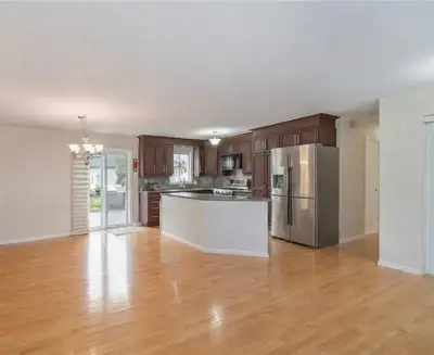 Upstairs unit of a bungalow with 2 large bedrooms, 1 bath for rent in the heart of Casselman, steps...