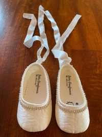 Baby Girl Baptism or Flower Girl shoes Size 16 EURO 6 months