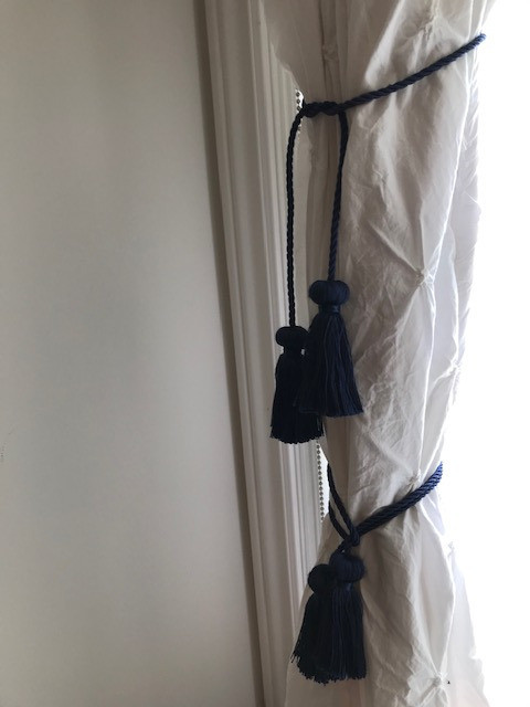 New Black or Blue Tassel Rope Curtain Tiebacks in Other in Mississauga / Peel Region - Image 4