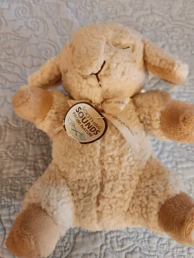 Cloud B Sleep Sheep plush with soothing sounds, View more