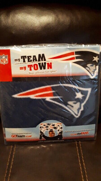 NFL New England Patriots My Team My Town 12 x 72" fleece scarf