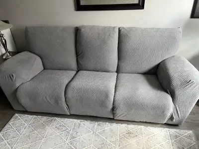 Powered  recliner sofa, very comfortable., View more