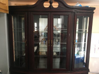 Dinning table / hutch combo