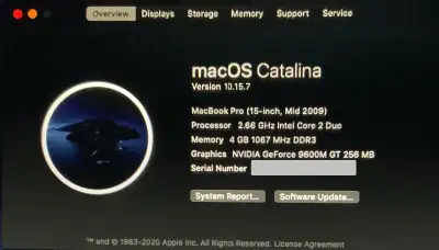 2009 MacBook Pro 15 inch, View more