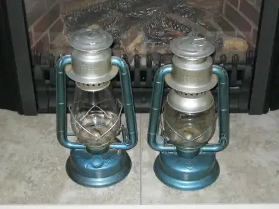 Canadian made Beacon barn lanterns. Working. $55.00 each. Rust free.
