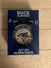 Buck Martinez alarm clock 