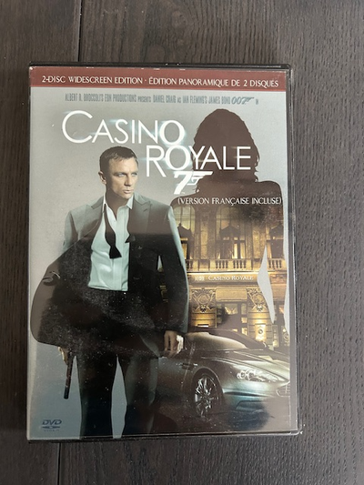 CASINO ROYALE - Used DVD in Excellent Condition. 2-Disc Widescreen Edition has been well cared for a...