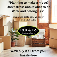 "Planning to move? We will buy all your stuff".