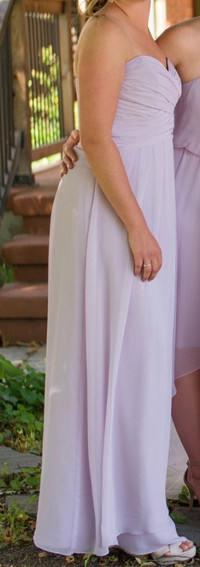 Robe de fille d'honneur de couleur lilas - Bridesmaid dress